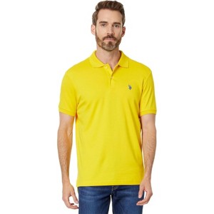 U.S. Polo Assn. Men's Slim Fit Interlock Polo Shirt - 1 of 3