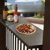 VisioGear Canopies and Gazebos, Patio Grill Canopy with 2 Cabinets and Ceiling Hooks, Gazebo Pavilion for Garden, Brown, 143.07"*77.72"*92.28" - 3 of 4