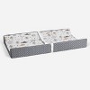 Bacati - Woodlands Gray/Beige Gray Arrows Neutral Cotton Changing Pad Cover - 4 of 4