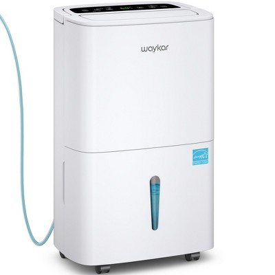 Waykar Energy Star 150 Pint with Built-in Pump Dehumidifier for Home & Basements up to 7000 sq ft