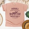 Simply Sage Market Denali National Park and Reserve Alaska EST. 1917 Garment Dyed Tee - 3 of 4