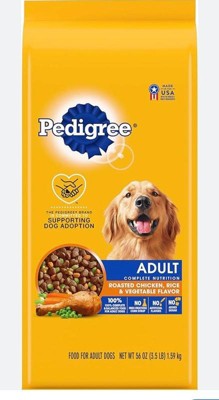 Pedigree Roasted Chicken Rice Vegetable Flavor Adult Complete