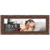 PosterPalooza | 18x8 Wide Bamboo Picture Frame, UV Acrylic, 4 Finishes - Brown, Black, Silver, and Natural - 2 of 4