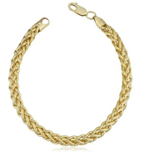 Pompeii3 Men's Designed 14K Gold Bracelet