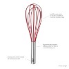 Tovolo 11" Stainless Steel Silicone Whip Whisk - 2 of 3