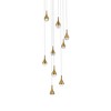 Elegant Lighting Amherst 9 - Light Chandelier in  Satin Gold - 4 of 4