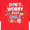 Boys' - Disney - Don't Worry Be Emojis Long Sleeve Graphic T-Shirt - 2 of 4