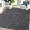Washable Area Rugs, Modern Woven Office Floor Carpet Contemporary Rug, Living Room Rug, Soft Surface, Durable Edge, Non-Slip Backing - 2 of 4