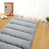 Japanese Futon Mattress, Foldable Floor Sleeping Pad, Tatami Mat for Home, Camping Mattress - 2 of 4