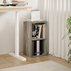 HOMLUX 2-Cube Bookcase Floor Open Wooden Storage Bookshelf Toy Organizer, Multiple Colors - 4 of 4