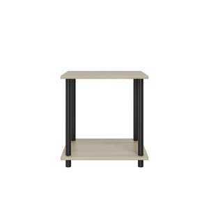 Homez 2 Tiers Wood Household Shelving Unit (14.96 in. W x 15.87 in. H x 11.02 in. D) - 1 of 4