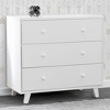 Delta Children Ava 3 Drawer Dresser with Changing Top - White - 3 of 4