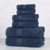 Organic Cotton Medium Weight Solid Towel Set by Blue Nile Mills - 2 of 4