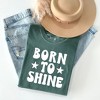 Simply Sage Market Women's Born To Shine Stars Short Sleeve Garment Dyed Tee - 3 of 4