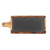 Twine Country Home Acacia Wood And Slate Cheese Board Paddle, Acacia Wood Charcuterie Board, 17.8" by 7.1", Gourmet Gift Set - 3 of 4