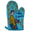 Trophy Husband Oven Mitt Funny Wedding Gift Fiance Cooking Kitchen Glove - Crazy Dog Bakeware - 2 of 4