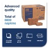 Tork Xpressnap Interfold Dispenser Napkins, 2-Ply, 6.5 x 8.5, Natural, 500/Pack, 12 Packs/Carton - 4 of 4