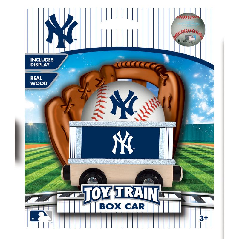 MasterPieces Wood Train Box Car - MLB New York Yankees, 3 of 6