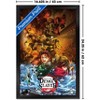 Trends International Demon Slayer: Infinity Castle (2025) - Group Key Art Framed Wall Poster Prints - 3 of 4