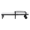 Acacia Wood Patio Chaise Lounge with Adjustable Reclining Positions, Outdoor Reclining Chair with Water-Resistant Cushions -Christopher Knight Home - 3 of 4