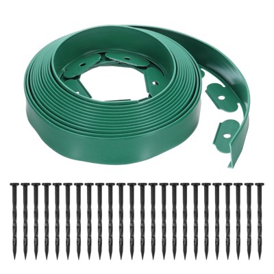 Unique Bargains Flexible Durable Maintenance-Free DIY Landscape Edging 1 Pc