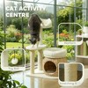 BABYYER Flower Cat Tree, Multi-Level Cat Tower with Sisal Scratching Posts, Cat Condo and Toy Ball, Activity Center for Indoor Cats - 3 of 4