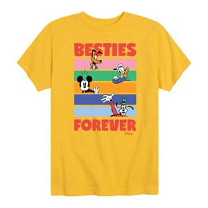Boys' - Disney - Pluto, Donald Duck, Mickey & Goofy Short Sleeve Graphic T-Shirt - 1 of 4