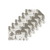C&F Home Henderson Hideaway Woven Reversible Rustic Winter Wilderness Placemat Set of 6 - 2 of 4