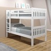 Donco Kids Austin Mission Twin Over Twin White Bunkbed - 4 of 4