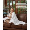 Coucheta Waffle Weave Heated Throw Blanket with LCD Controller, 6 Heat Levels & 4H Auto Shut-Off, Fast Heating, Machine Washable, ETL Certified - 3 of 4