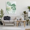 Stupell Industries Monstera Overlapping Leaf Sprigs Canvas Wall Art - 2 of 4