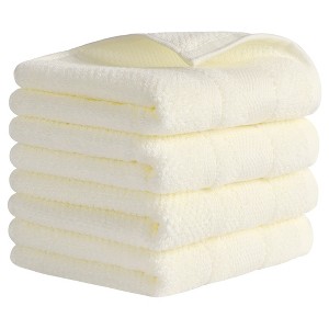 REGALWOVEN 100% Cotton Solid Soft Absorbent Bathroom Hand Towel 13 x 29 Inch - 1 of 4