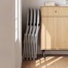 Set of 2/4/6 Folding Chairs with and Non-Slip Feet Pads Party Chairs for Indoors and Outdoors, Room, Dining Room - 2 of 4