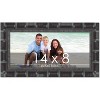 PosterPalooza | 14x8 Wide Bamboo Picture Frame, UV Acrylic, 4 Finishes - Brown, Black, Silver, and Natural - 2 of 4