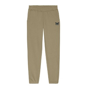 Dalix Butterfly Embroidered Sweatpant Heavy Weight Fleece Relaxed Fit Lounge Womens - 1 of 4