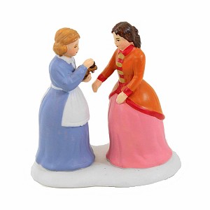 Department 56 Villages 2.5 Inch The Perfect Fragrance Dickens' Village Women Atomizer Village Figurines - 1 of 3