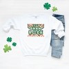 Simply Sage Market Women's Graphic Sweatshirt Let's Sham Rock Lightning Bolt - 3 of 3
