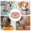 Unique Bargains Convenient Round Dog Water Bowl 1 Pc - 4 of 4