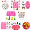 DIY Christmas Silicone Mold Elk Sleigh Cake Plaster Decoration Mold, Model: 50-2202-A - 2 of 3