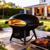 Gas Pizza Oven, Propane Outdoor Pizza Oven, Portable Pizza Oven For 12 Inch Pizzas, With Gas Hose & Regulator - 4 of 4