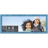 PosterPalooza | Panoramic Shabby Chic Blue Picture Frame - UV Acrylic, Foam Board Backing, Hanging Hardware - 2 of 4