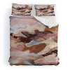 Deny Designs Laura Fedorowicz Homebody Abstract Duvet Cover and Pillow Sham Set Brown - 2 of 4