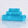 Modern Solid Classic Luxury Egyptian Cotton Towel Set by Blue Nile Mills - 2 of 4