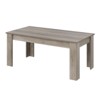 63" Farmhouse Dining Table - Rustic Wood Table for 4-6, Perfect for Small Spaces & Apartments - 2 of 4