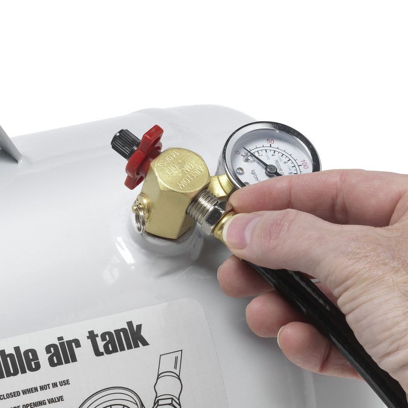 Quipall 5-TANK 5 Gallon Stationary Air Tank, 5 of 12