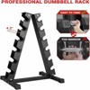 COZONY Dumbbell Rack Stand Only, Heavy-Duty Steel Weight Rack, Rubber Guards & Non-Slip Base - 4 of 4