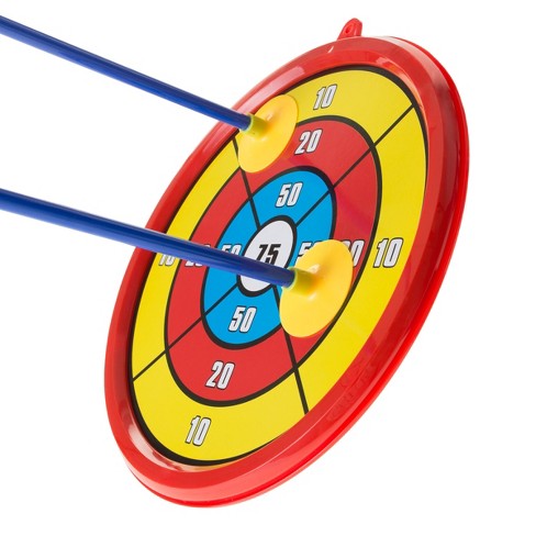 Toy bow and store arrow target