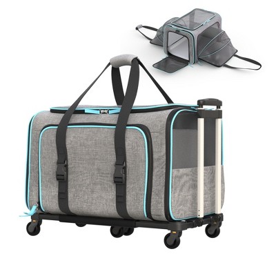 Expandable Wheeled Pet Carrier