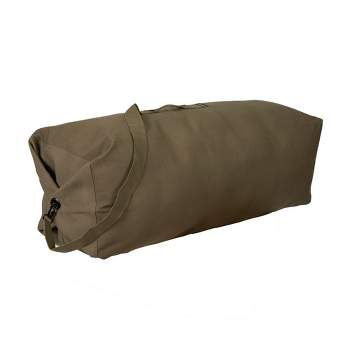 Stansport 42" Cotton Canvas Duffel Bag With Shoulder Strap