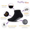 Cozyway Non Slip Toddler Ankle Socks with Grips Low Cut Socks for Baby Girls Boys 14 Pairs 1-3 Years, Unisex - 2 of 2